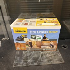 Wagner Paint Sprayer Fence & Decking Electric 2369472 1.4Ltr 460W 220-240V