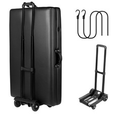 Massage Table Cart with Wheels Fits Most Sizes - Portable Carrier for Mobile