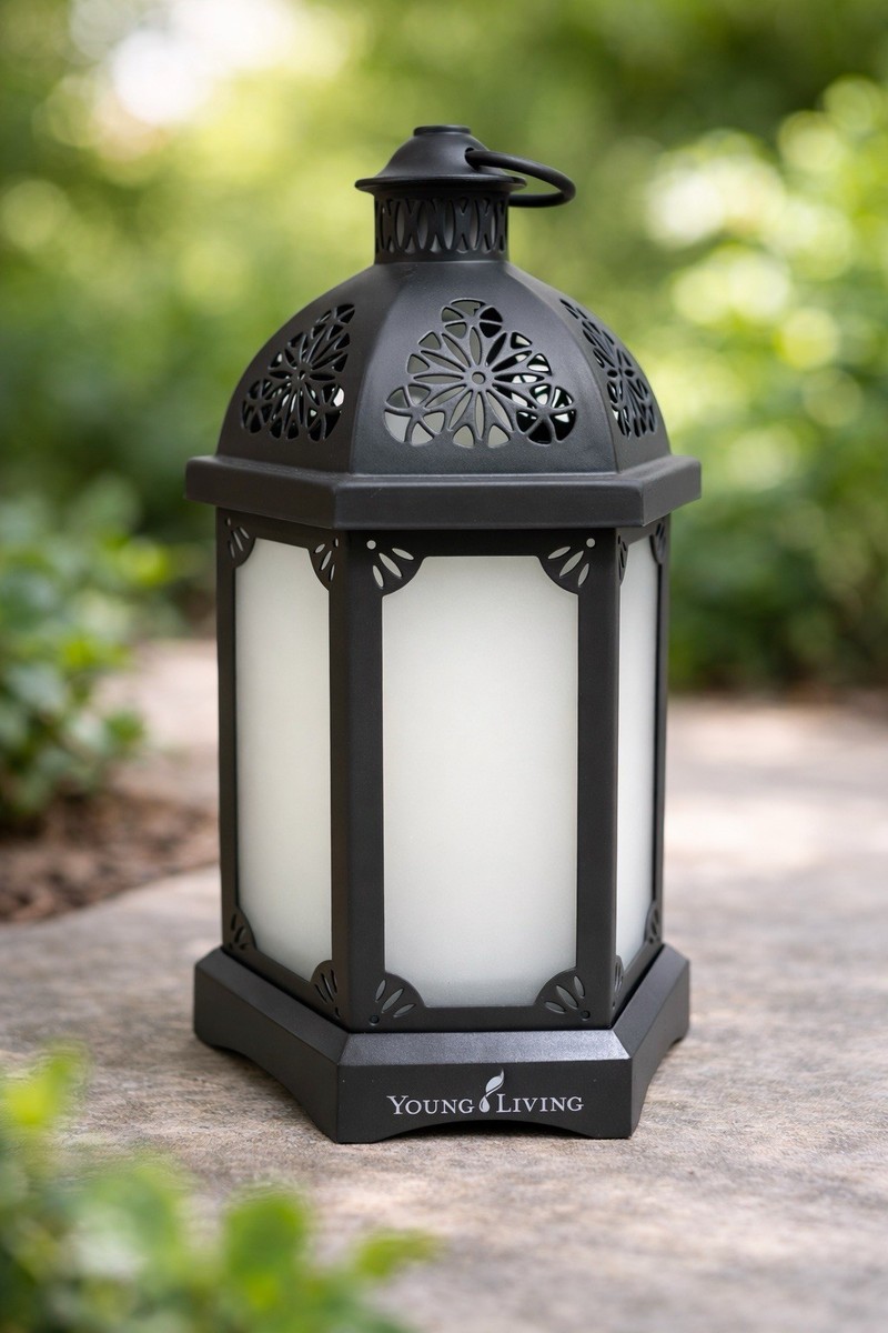 Young Living Essential Oils Lantern Diffuser Charcoal Gray Limited