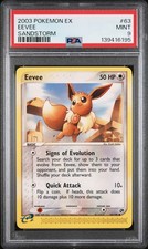 Eevee 63/100 Sandstorm Regular PSA 9 MINT / NEW CERT on eBay