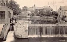 C143 France Hirson Barrage du Moulin RPPC   vintage postcard