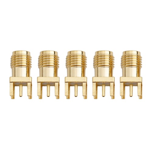 For SMA Coaxial Female Socket Connectors 5x for PCB Mount For WiFi Applications - Zdjęcie 8 z 12