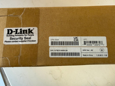 5 Stück D-Link Redundantes Netzteil DPS-500A