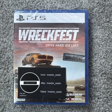 Wreckfest (PS5) Brand New Sealed 