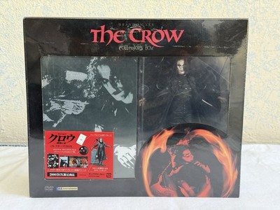 THE CROW Japanese DVD Box Set Eric Draven figure BRANDON LEE Movie LE 2K SEALED