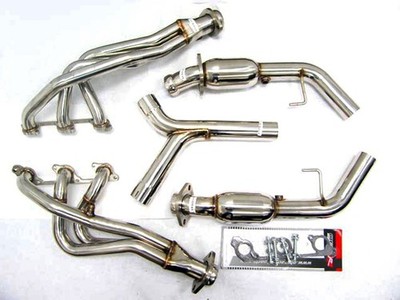 OBX Stainless Long Full Tube Exhaust Manifold 05-10 Ford Mustang V6 4.0L SOHC