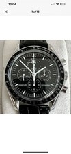 Omega OMEGA Speedmaster Men's Black Watch - 3576.50.31 Moonphase, With Box And Papers
