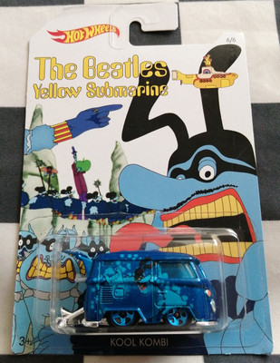 2016 Hot Wheels The Beetles Yellow Submarine Kool Kombi #6/6