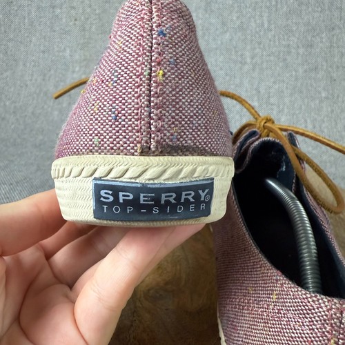 Zapatilla deportiva con cordones Sperry Top-Sider Path Seeker para mujer 9 M tela púrpura - Imagen 6 de 13