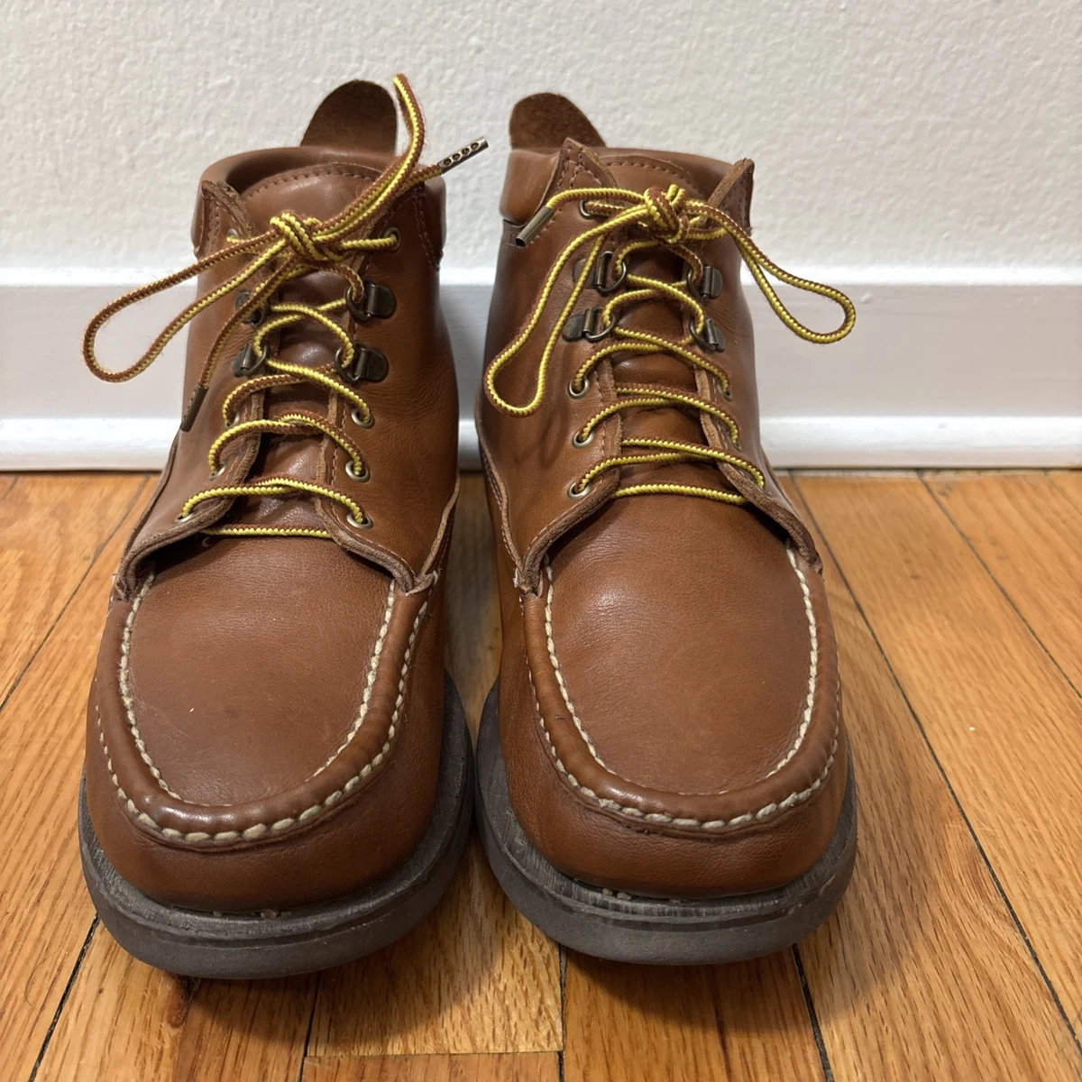 Russell Moccasin Solid Men's Leather Upper for Sale | Shop New