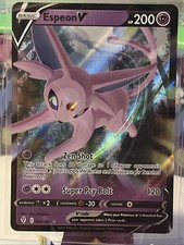 Espeon V 064/203 Swsh07: Evolving Skies Holo NM
