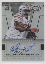 2016 Panini Prizm Collegiate Draft Picks Silver Adolphus Washington Auto 00jz