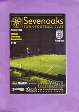 Sevenoaks Town v Greenwich Borough  18/19