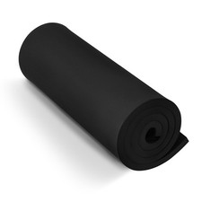 Black Eva Foam Sheets roll, Premium eva Craft 12mm Thickness-12mm,