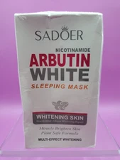 SADOER Niacinamide Arbutin White Sleep Mask Moisturizing Hydrating Anti-Aging