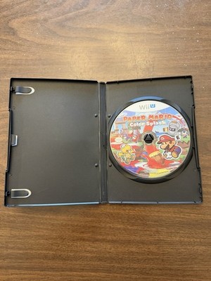 Paper Mario Color Splash  (Nintendo Wii U, 2016) (DISC ONLY) (TESTED)