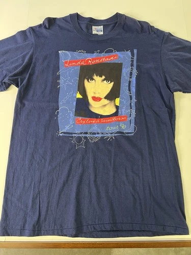 Linda Ronstandt & Aaron Neville Concert Tour Ts 1990s vintage concert t-shirt, vintage, size XL, single stitch, B+ condition