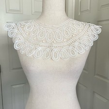 Vintage Lace Crochet Collar Necklace