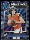 2024 Donruss Retro Bo Nix #19 RC RATED ROOKIE