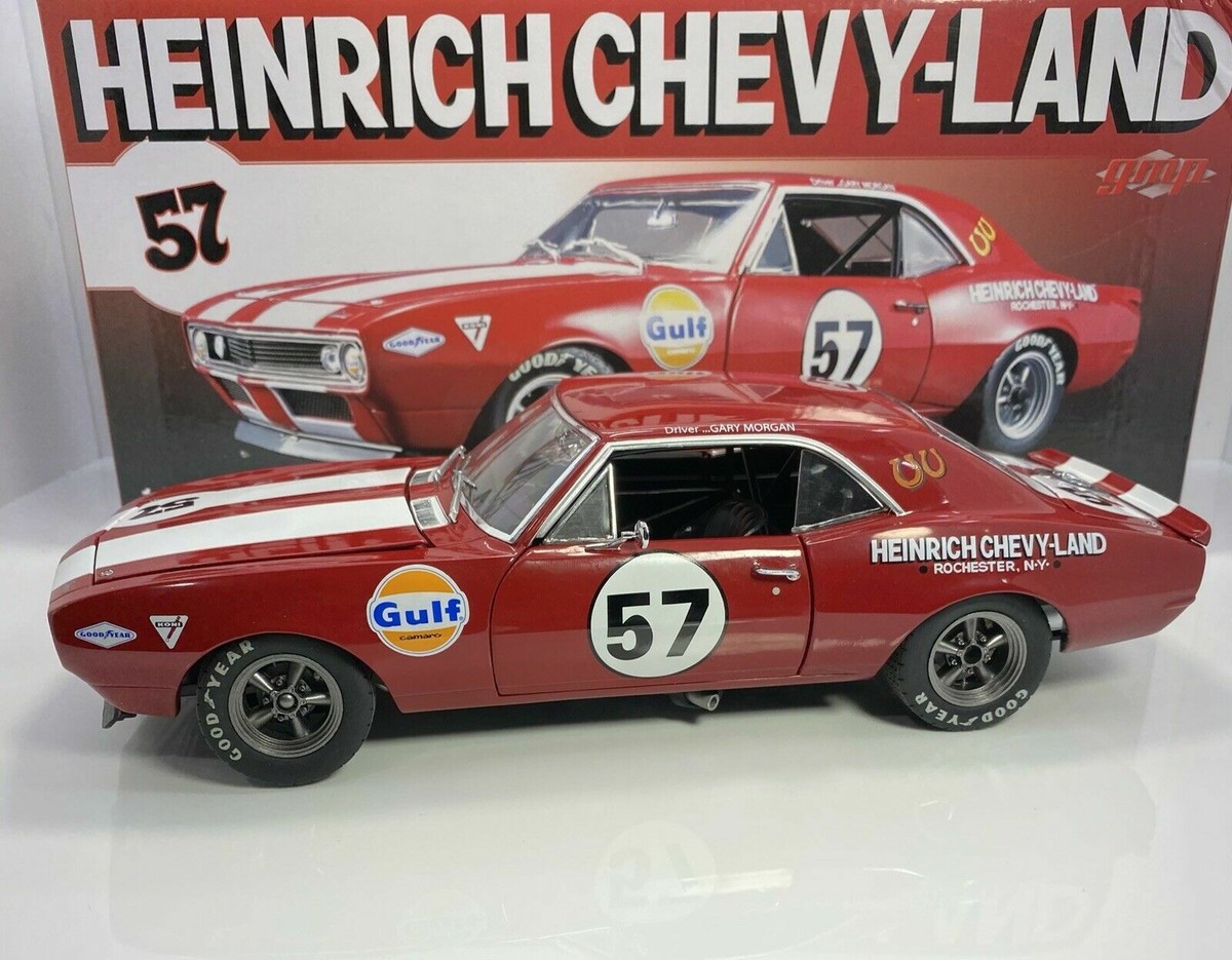 1/18 1967 CHEVY CAMARO Z/28 #57 HEINRICH CHEVY-LAND Limited