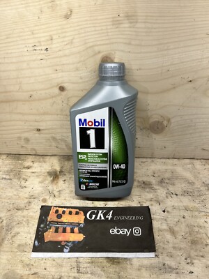 Mobil 1 ESP Full Synthetic Motor Oil 0W-40 European Car Formula, 1 Quart.