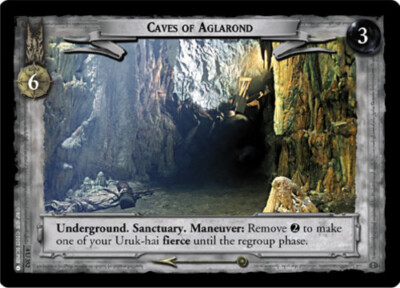 4x  Caves of Aglarond - 4U352 Ungraded The Two Towers