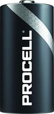 Duracell Batterie Alkaline, Baby, C, LR14, 1.5V Procell, OEM, Retail Box (10-Pac