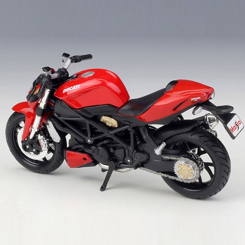 1:18 Ducati Streetfighter S 2010 Diecast Motorcycle Model Boys Toys Kids Gifts - Picture 8 of 8