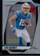 2024 Panini Prizm Football Ladd McConkey #365 RC Rookie Silver