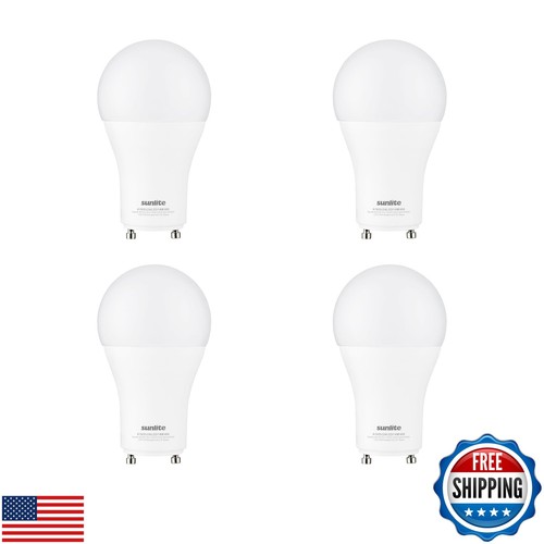 Sunlite A19 GU24 Dimmable Light Bulb, 14 Watts (100W Equivalent) 1500 Lumens,