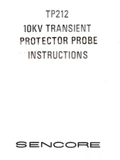 Sencore Transient Probe TP212 user instructions (copy)