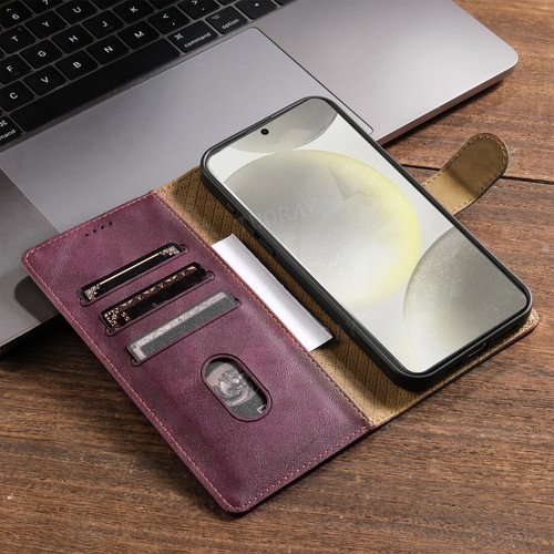Handy Hülle für Samsung S25 S24 Ultra S23 S22 A54 Flip Cover Schutz Hülle Tasche - Picture 11 of 69