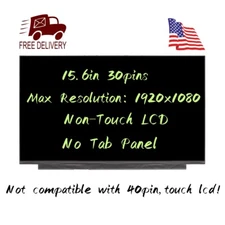 For Lenovo FRU 5D11G06590 FHD IPS LCD Screen Replacement FHD 1920x1080 New