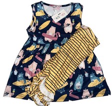 Girls Boutique 2 Piece Set 4T By Pete Lucy - Bears Print