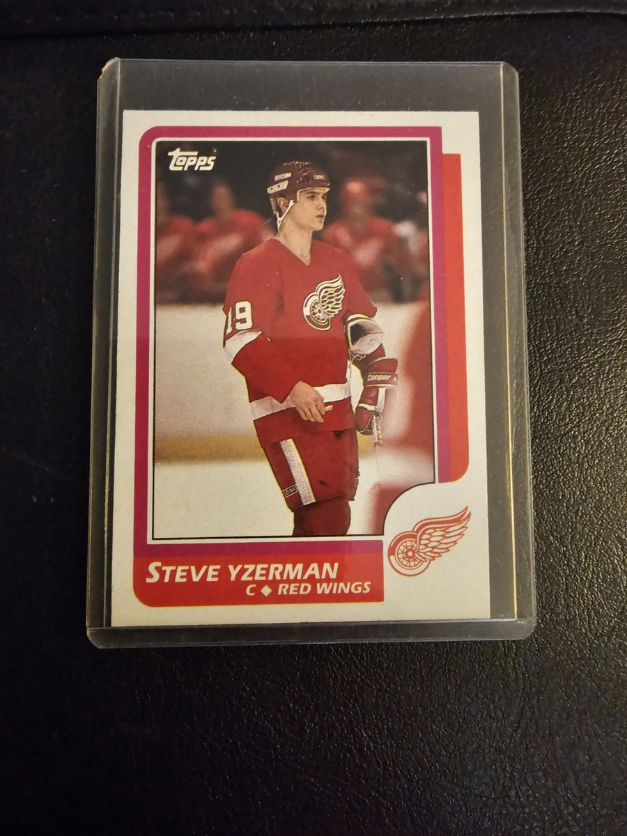1986-87 Topps Steve Yzerman #11 | eBay