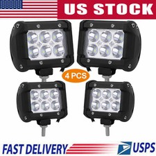 4x 4 18w Led Work Spot Lights Offroad Cube Lamp For Offroad Truck Atv Jeep 12v 4x 4 18w Led Work Spot Lights Offroad Cube Lamp For Offroad Truck Atv Jeep 12v