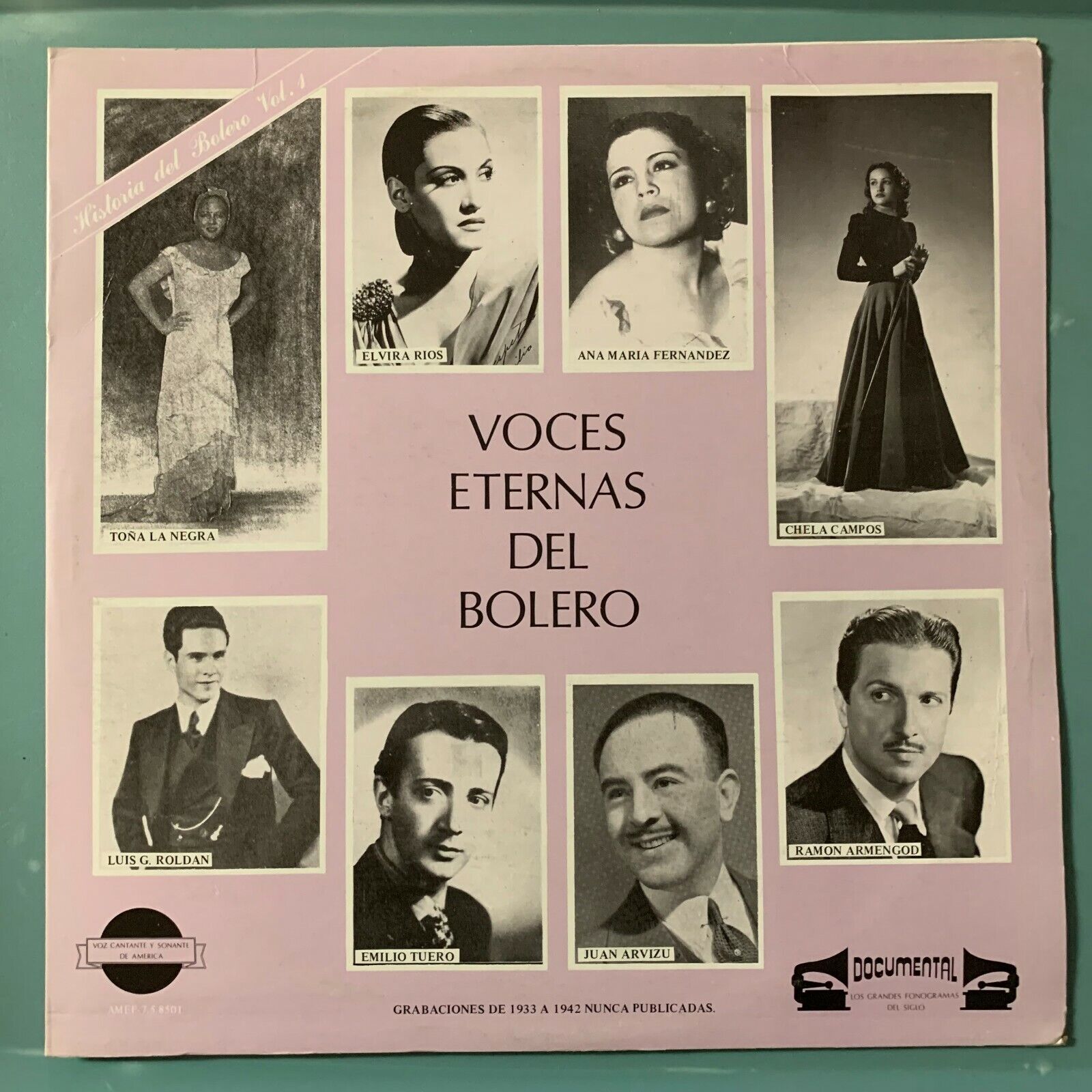 Voces Eternas del Bolero Feat Emilio Tuero / Juan Arvizu + More