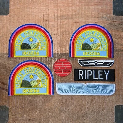 ALIEN ELLEN RIPLEY UNIFORM USCSS NOSTROMO EMBROIDERY IRON ON PATCH CREW COSTUME