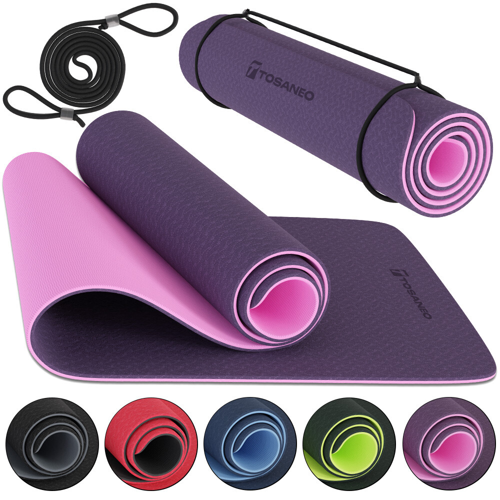 LivinGrateful Yoga-Matte Aus Naturkork – Rutschfest, Extra Dick & Umweltfreundlich, Inkl. Tasche & Spray