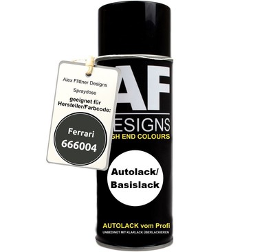 Für Ferrari 666004 Canna Di Fucile Metallic Spraydose Basislack Sprühdose 400ml