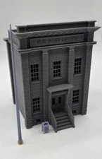 Ho Scale Post Office 1:87 Building