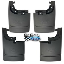 17 Thru 22 Super Duty Oem Ford Splash Guards Mud Flaps 4pc Set Srw Without Lips 17 Thru 22 Super Duty Oem Ford Splash Guards Mud Flaps 4pc Set Srw Without Lips