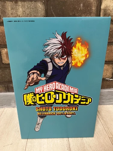 Medicom BE@RBRICK Shoto Todoroki 400%,100％ My Hero Academia Bearbrick