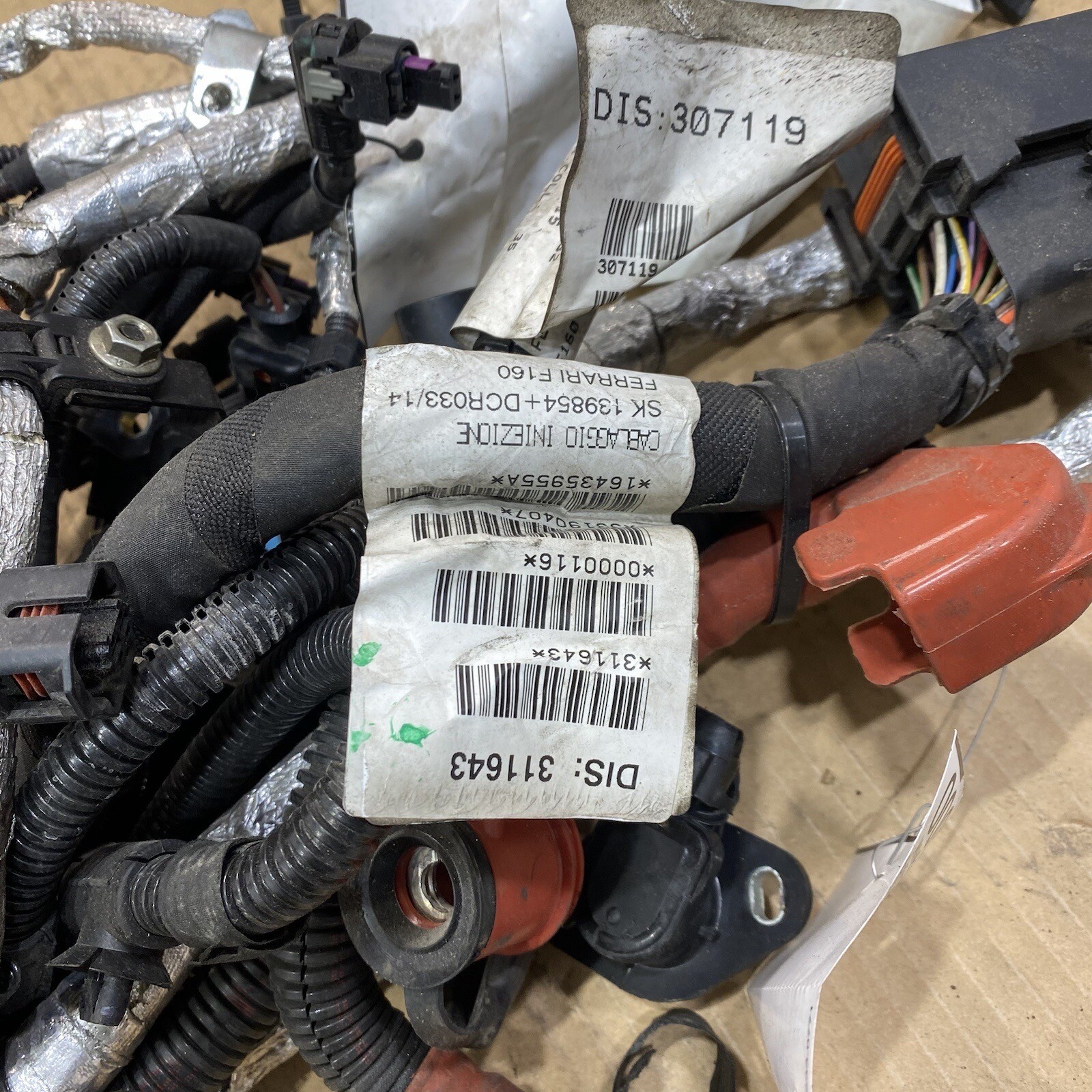 2015 Maserati Ghibli 3.0L S Q4 COUPE ENGINE WIRE HARNESS