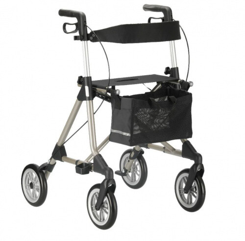 Russka Rollator Elan Plus Sitzhöhe 60 cm Gehhilfe Alltagshilfe faltbar