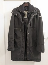 Post Card City Coat - Hooded Insulated - Black - Size 2