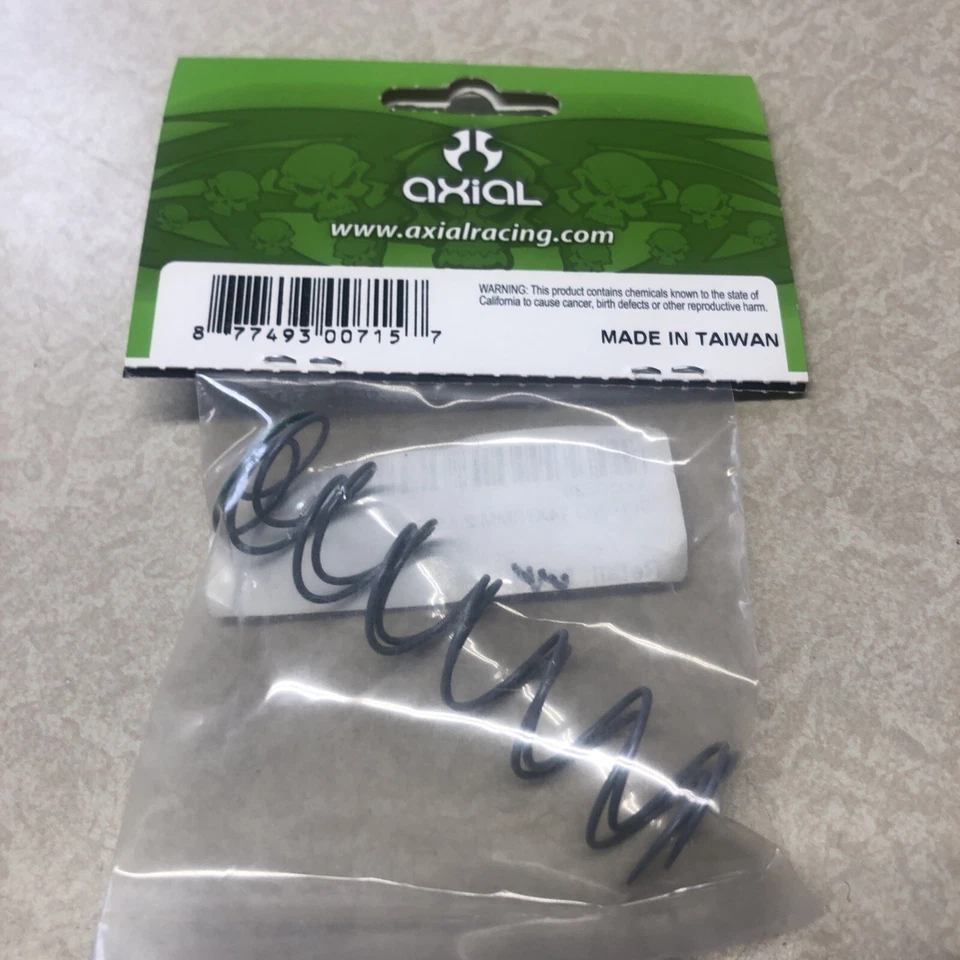 Axial Racing AX30220 Spring 14x70mm 2.85 lbs/in - Medium (Green) (2pcs) - Image 2 of 2