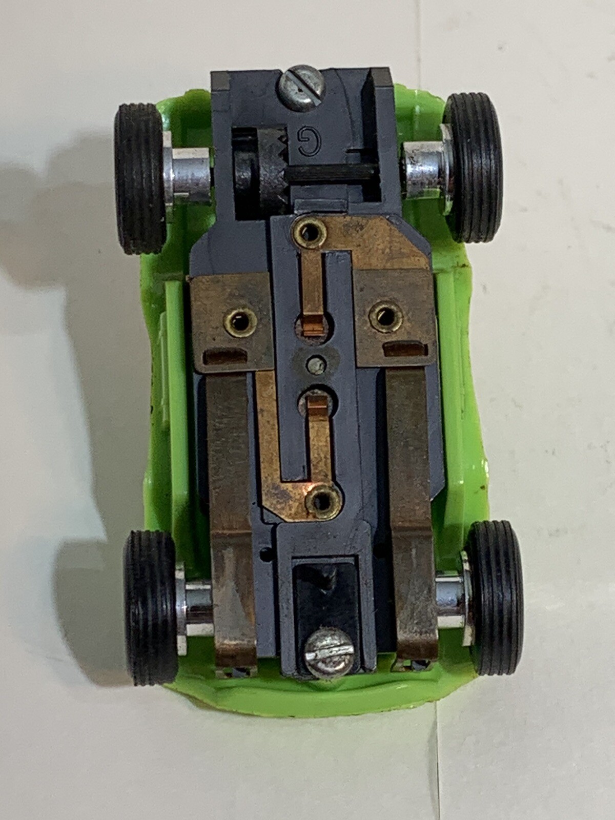 HO SCALE AURORA TJET SLOT CAR LIME GREEN DUNE BUGGY COUPE 1399 eBay