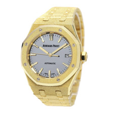 AUDEMARS PIGUET ROYAL OAK CAROLINA BUCCI 15454BA 37MM FROSTED GOLD WOMEN'S WATCH