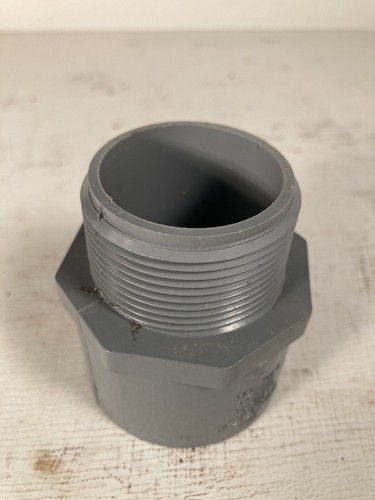 1-1/2" LASCO CPVC Schedule 80 Male Adapter (MPT x Socket)